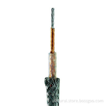 Coaxial Cable with 150V Rated Voltage and Tinned/Bare Stranded Copper Conductor